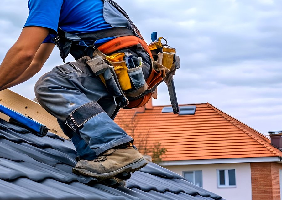 Roofing work — Blue Line Roofing & Exteriors, Islip NY