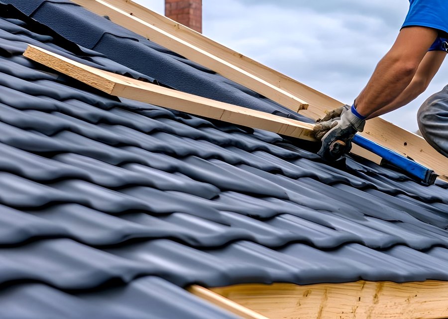 Roofing work — Lucas Roofers Repair, LLC, Bluemont VA
