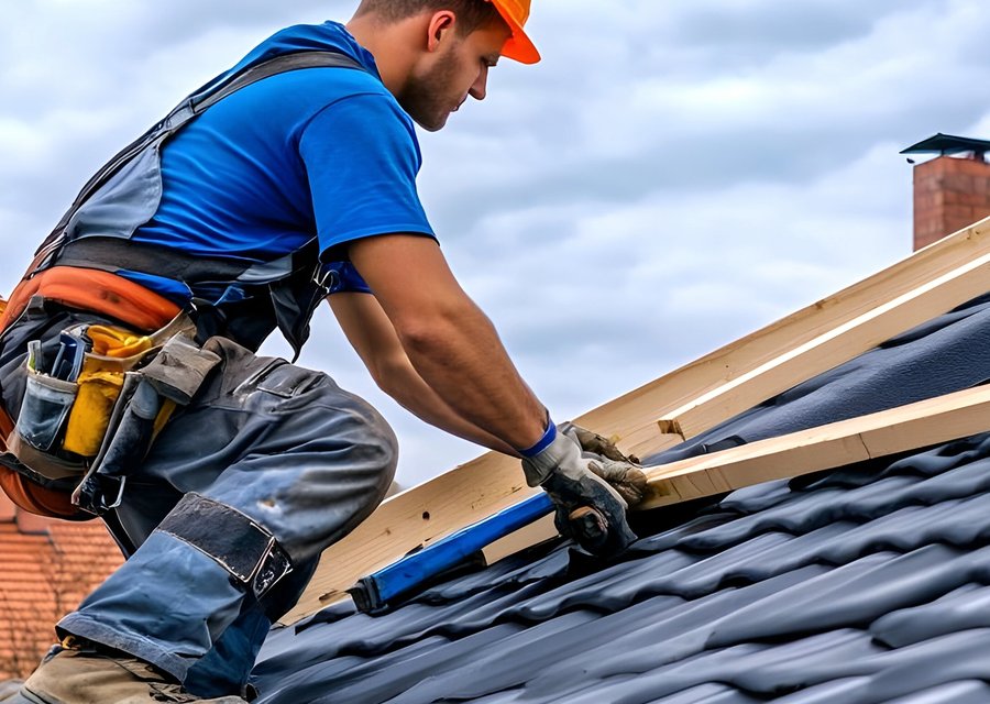 Roofing work — Marriott & Sons Roofing, East Rochester NY