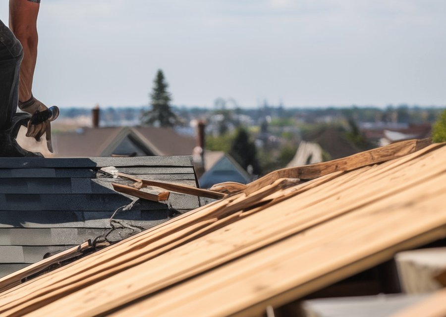 Completed roof — Ridgeline Roofers, Caledonia NY