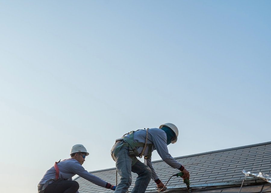 Completed roof — Blue Line Roofing & Exteriors, Baldwin Park CA